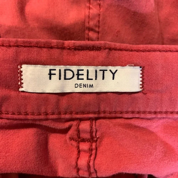 Fidelity Denim Men's Impala Slim Straight Denim In Havana Twill Jeans Size 33x30 - Picture 7 of 14